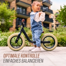 Laufrad BERG MOOV Retro Black 12 Zoll