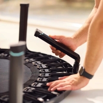 BERG Fitness Trampolin 110 Black + Haltestange