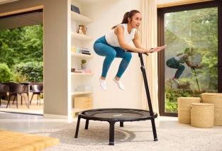 Haltestange für BERG Fitness Trampolin 110 Black