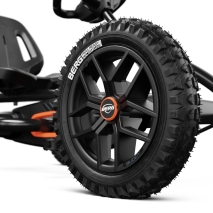 BERG Pedal-Gokart Buddy Cross Black + Handbremse