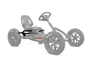 BERG Pedal-Gokart Buddy Cross Black + Handbremse