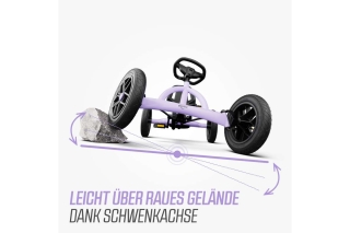 BERG Pedal-Gokart Buddy Purple + Handbremse