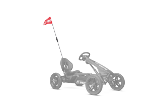 BERG Sicherheitsfahne rot Buddy/Rally