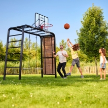 BERG PlayBase Medium TL Green Klettergerüst 285x100x245