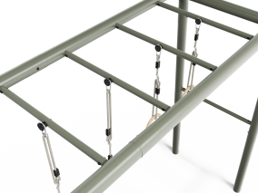 BERG PlayBase Medium TL Green Klettergerüst 285x100x245