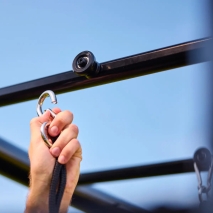 BERG PlayBase Medium TL Green Klettergerüst 285x100x245