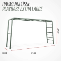 BERG PlayBase Extra Large Green Klettergerüst 470x100x245