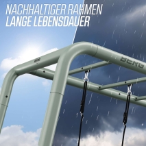 BERG PlayBase Wall Green Klettergerüst 240x100x245