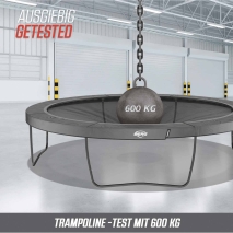 Trampolin BERG Grand Champion InGround 520 Grey AIRFLOW + Sicherheitsnetz Deluxe