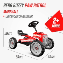 BERG Pedal-Gokart Buzzy Paw Patrol Marshall