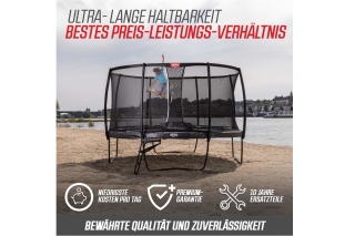 Trampolin BERG SPORTS Grand Elite InGround 520 Grau