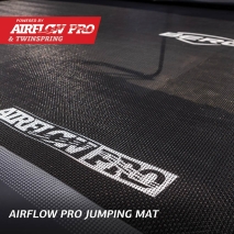 Trampolin BERG SPORTS Ultim Elite FlatGround 500 + AeroWall 2x2 BLK&GRY