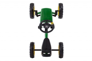 AKTION BERG Pedal-Gokart Buzzy John Deere + Anhänger Trailer S -50%