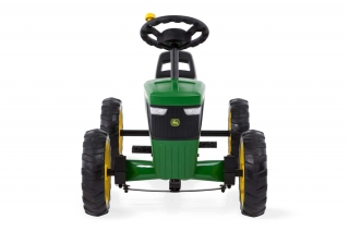 AKTION BERG Pedal-Gokart Buzzy John Deere + Anhänger Trailer S -50%