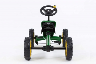 AKTION BERG Pedal-Gokart Buzzy John Deere + Anhänger Trailer S -50%