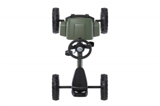 AKTION BERG Pedal-Gokart Jeep® Buzzy Sahara + Anhänger Trailer S -50%