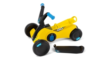 BERG GO² SparX Yellow Rutscher-Tretauto