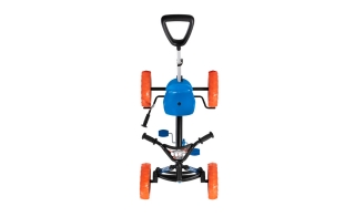 AKTION BERG Pedal-Gokart Buzzy Nitro 2-in-1 mit Schubstange + Anhänger Trailer S -50%