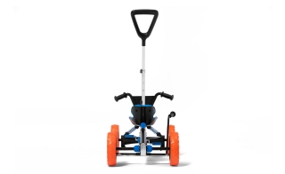 AKTION BERG Pedal-Gokart Buzzy Nitro 2-in-1 mit Schubstange + Anhänger Trailer S -50%