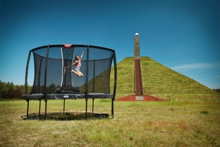 Trampolin BERG Ultim Champion 410 + Sicherheitsnetz DLX XL