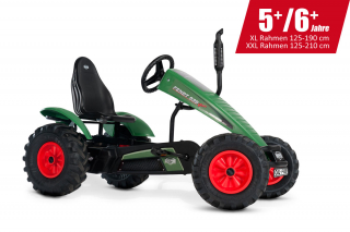 AKTION BERG Pedal-Gokart Fendt + Anhänger Trailer XL