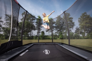 Trampolin BERG Ultim Champion InGround 330 + Sicherheitsnetz Deluxe