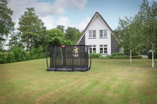 Trampolin BERG Ultim Champion InGround 330 + Sicherheitsnetz Deluxe