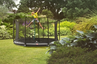 Trampolin BERG Favorit InGround 430 + Sicherheitsnetz Comfort