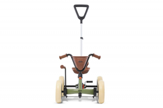 AKTION BERG Pedal-Gokart Buzzy Retro 2-in-1 Green mit Schubstange + Anhänger Trailer S -50%