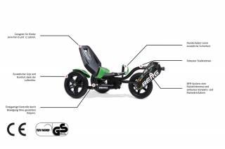 BERG Pedal-Gokart Street-X Venom