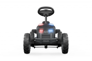 AKTION BERG Pedal-Gokart Buzzy Police + Anhänger Trailer S -50%